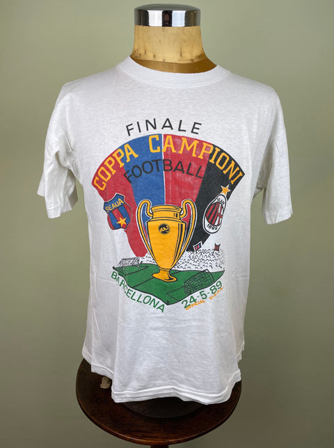 T-Shirt | 1989 | AC Milan vs Steaua Bucharest | European Cup Final | Bootleg T-Shirt