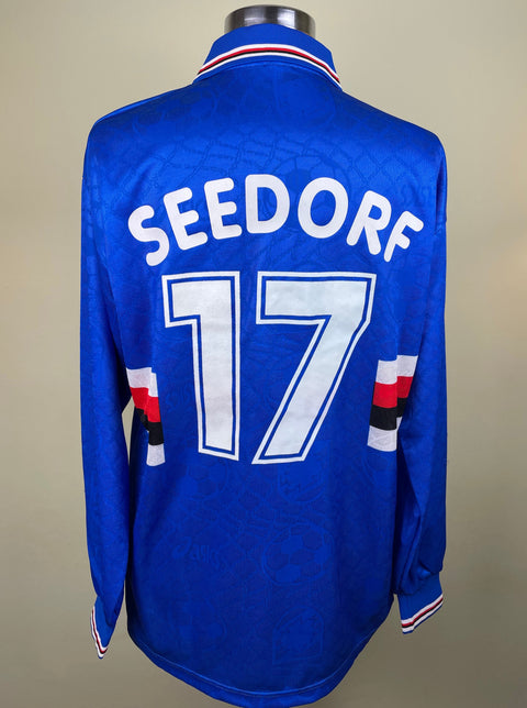 Shirt | Sampdoria | 1995 | Clarence Seedorf | Matchworn