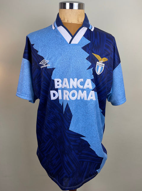 Shirt | Lazio | 1995 | Giuseppe Signori | Matchworn | Signed