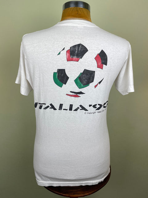 T-Shirt | 1990 |  Italia | Italia 90 Gilette Official T-Shirt