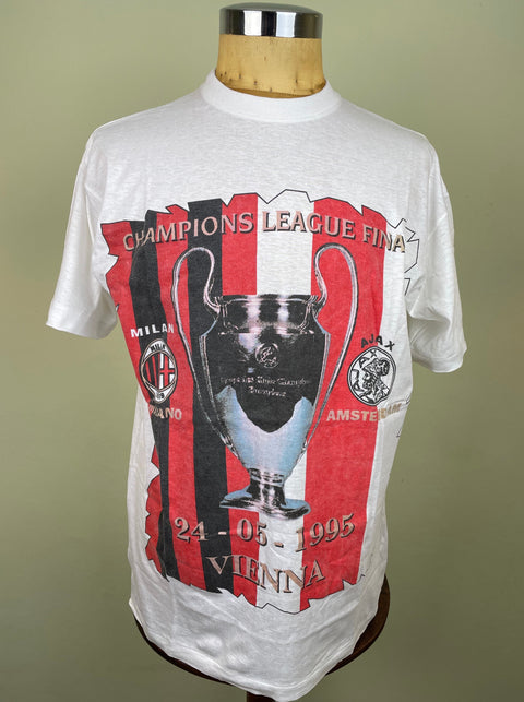 T-Shirt | 1995 | AC Milan vs Ajax | European Cup Final | Bootleg T-Shirt