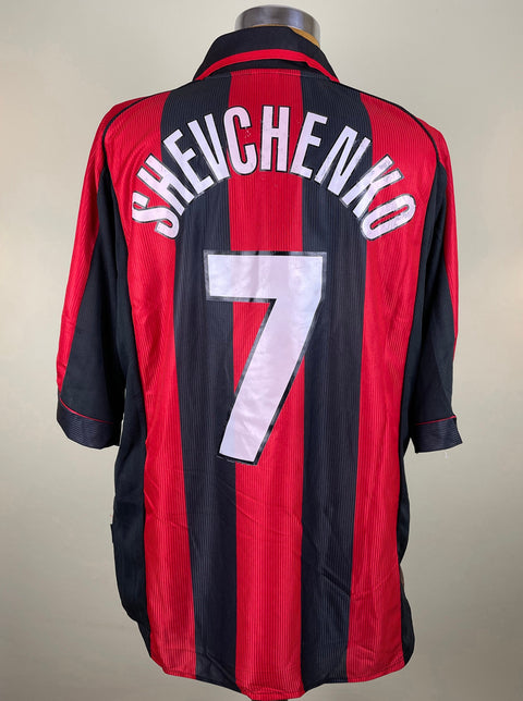 Shirt | AC Milan | 1999 | Andriy Shevchenko | Matchworn