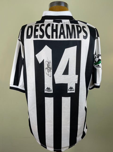 Shirt | Juventus | 1996 | Didier Deschamps | Matchworn | Signed