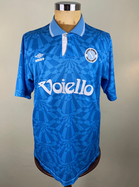 Shirt | Napoli | 1992 | Gianfranco Zola | Matchworn
