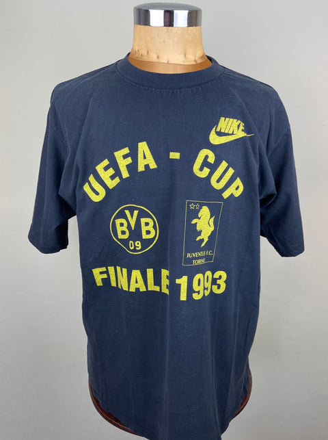T-Shirt | 1993 | Juve vs Dortmund | UEFA Cup Final | Bootleg T-Shirt