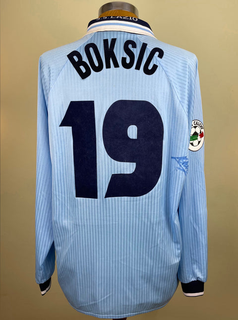 Shirt | Lazio | 1997 | Alen Bokšić | Matchworn | Signed