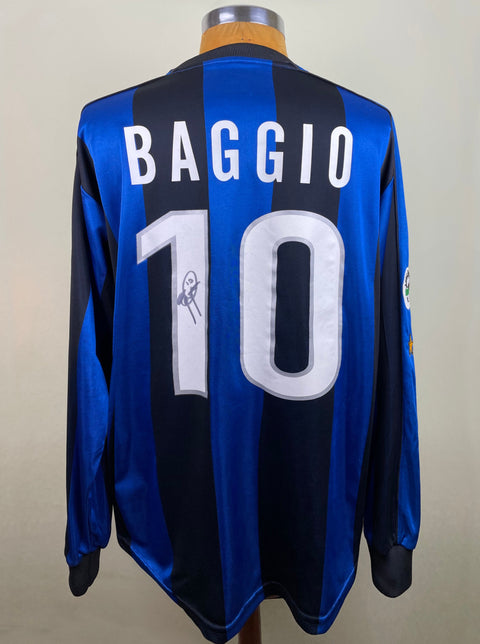 Shirt | Inter | 1999 | Roberto Baggio | Matchworn | Signed