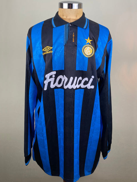 Shirt | Inter | 1993 | Dennis Bergkamp | Matchworn