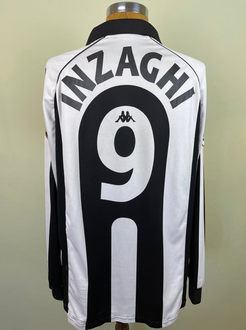 Shirt | Juventus | 1998 | Filippo Inzaghi | vs Bari