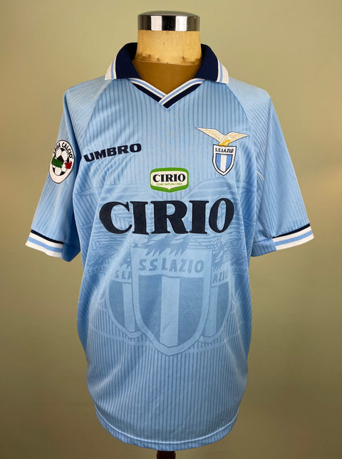 Shirt | Lazio | 1997 | Roberto Mancini | Matchworn