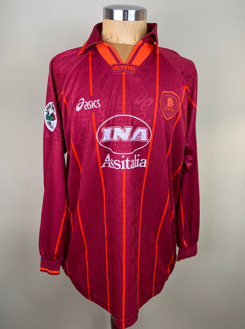 Shirt | Roma | 1996 | Aldair | Matchworn | Signed