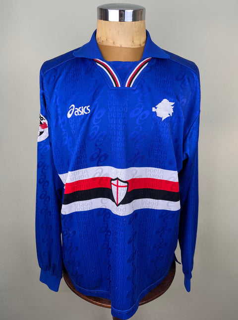 Shirt | Sampdoria | 1996 | Roberto Mancini | Matchworn