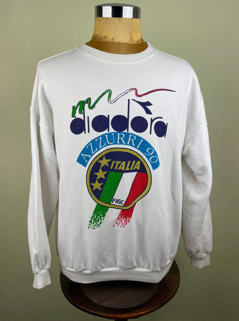 Sweater | 1990 | Italia | Azzurri 90 Diadora Sweater