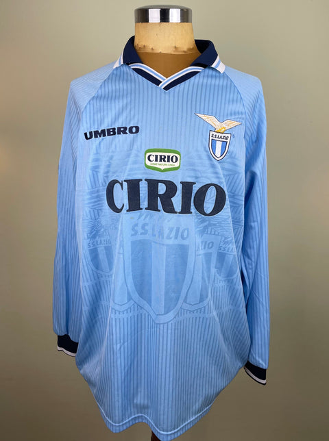 Shirt | Lazio | 1997 | Alen Bokšić | Matchworn | Signed