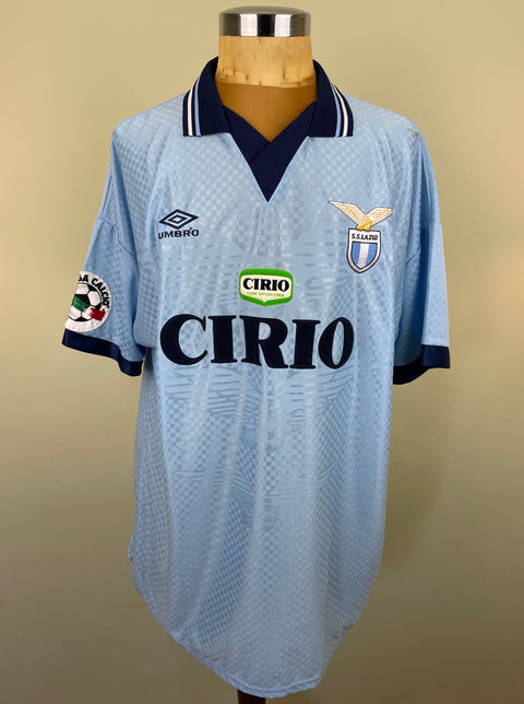 Shirt | Lazio | 1996 | Alessandro Nesta | Matchworn