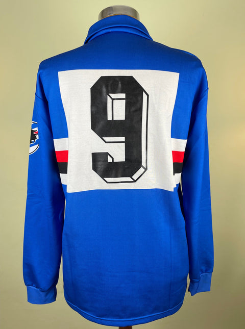 Shirt | Sampdoria | 1988 | Gianluca Vialli | Matchworn