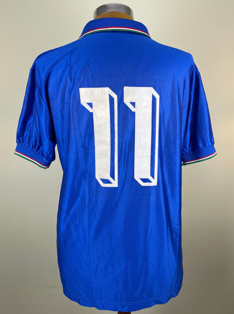 Shirt | Italia | 1987 | Fernando De Napoli | Euro 88 Qualifiers