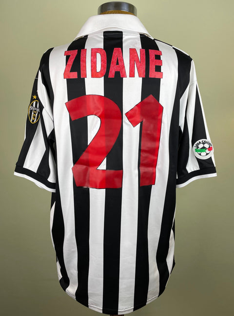 Shirt | Juventus | 1998 | Zinedine Zidane | Matchworn